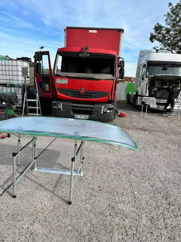 remplacement pare-brise poids lourds