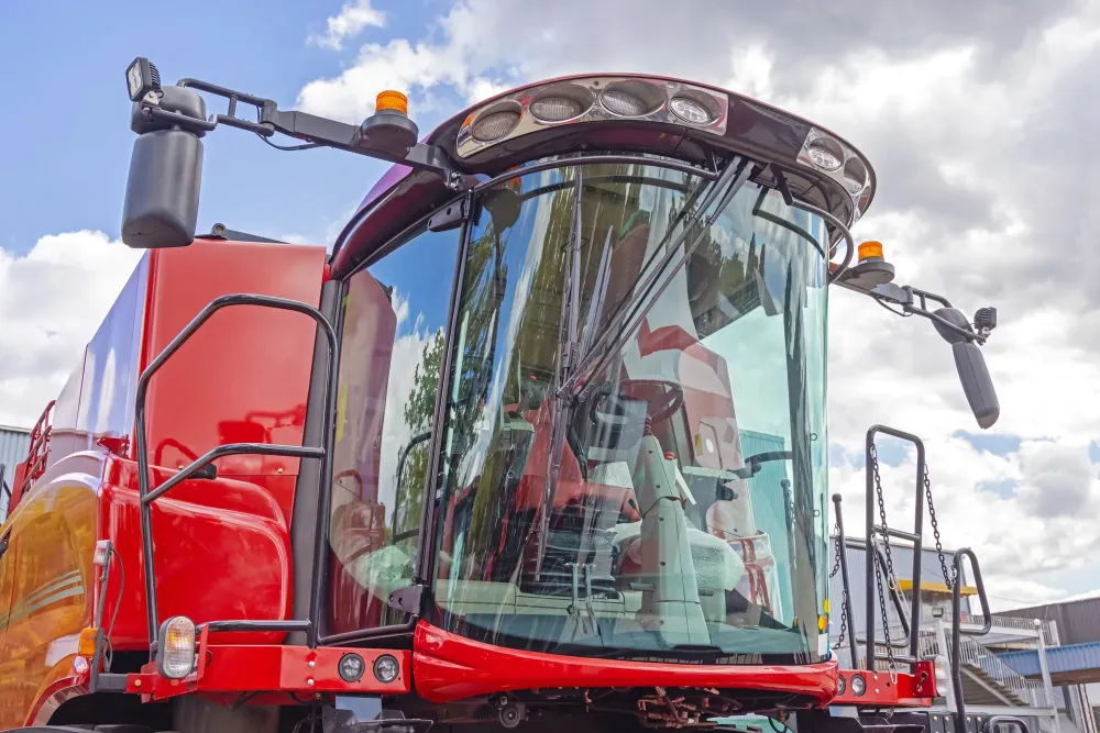 remplacement pare-brise engins agricoles à Sartrouville